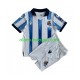 Camisola Real Sociedad Criança Equipamento Primeiro 2023-2024 Manga Curta